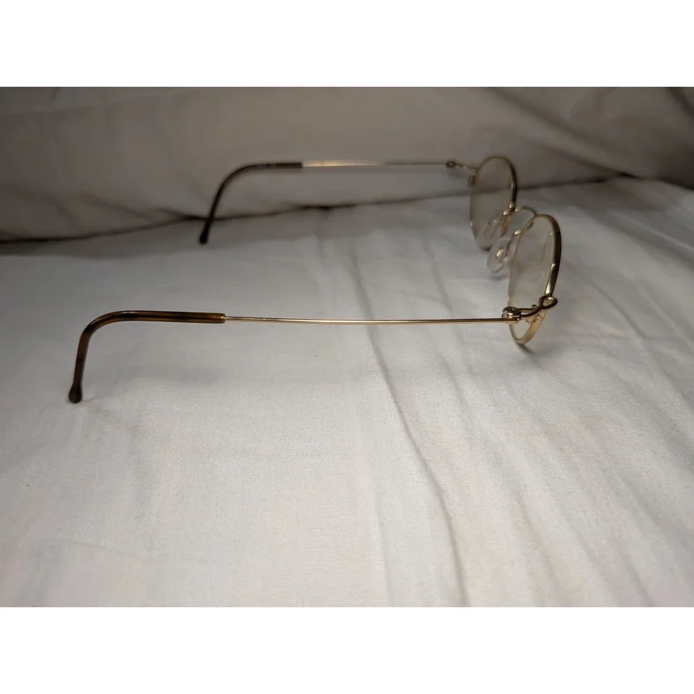 Silhouette Eyeglasses, Frames Only, M6414 /30 V6050,46-19-130, Metal, Austria
